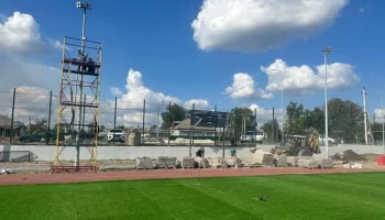 Центральный стадион в Волновахе готов на 75 процентов