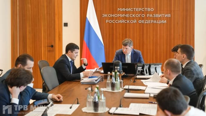 Дмитрий Артюхов и Максим Решетников обсудили инвестиционные проекты для развития экономики Ямала