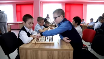 Лучшие шахматисты мужевской школы сразились в интеллектуальной битве