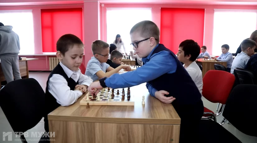 Лучшие шахматисты мужевской школы сразились в интеллектуальной битве