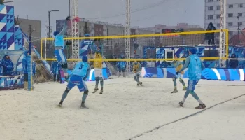 Ямал в третий раз принимает масштабные соревнования по волейболу на снегу